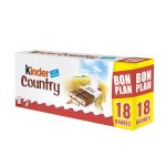 Barritas De Chocolate & Cereales Kinder Country X18