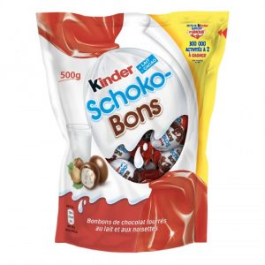 Caramelle Cioccolato Nocciola Kinder Schoko-Bons