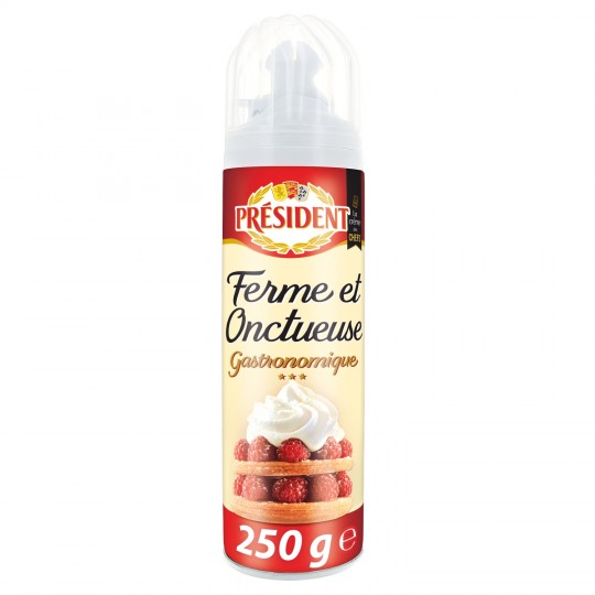 President Whipping Cream Spray, 250g : : Grocery & Gourmet Foods
