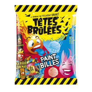 Bonbons Têtes Brulées Paint Billes - My French Grocery