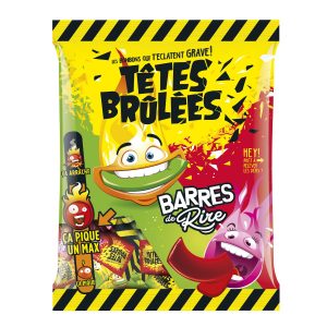 Bonbons Têtes Brulées Barres De Rire - My French Grocery