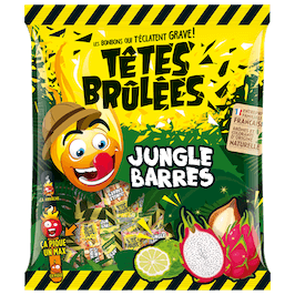 Candies Têtes Brulées Jungle Barres