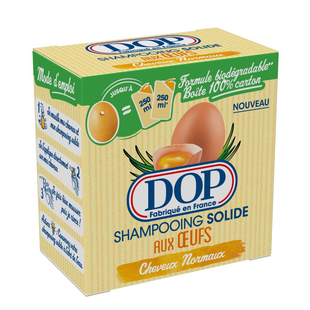 Shampooing Solide Aux Oeufs - Cheveux Normaux - Dop