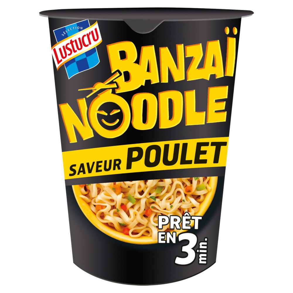 Tagliatelle Istantanee Banzaï Pollo Lustucru
