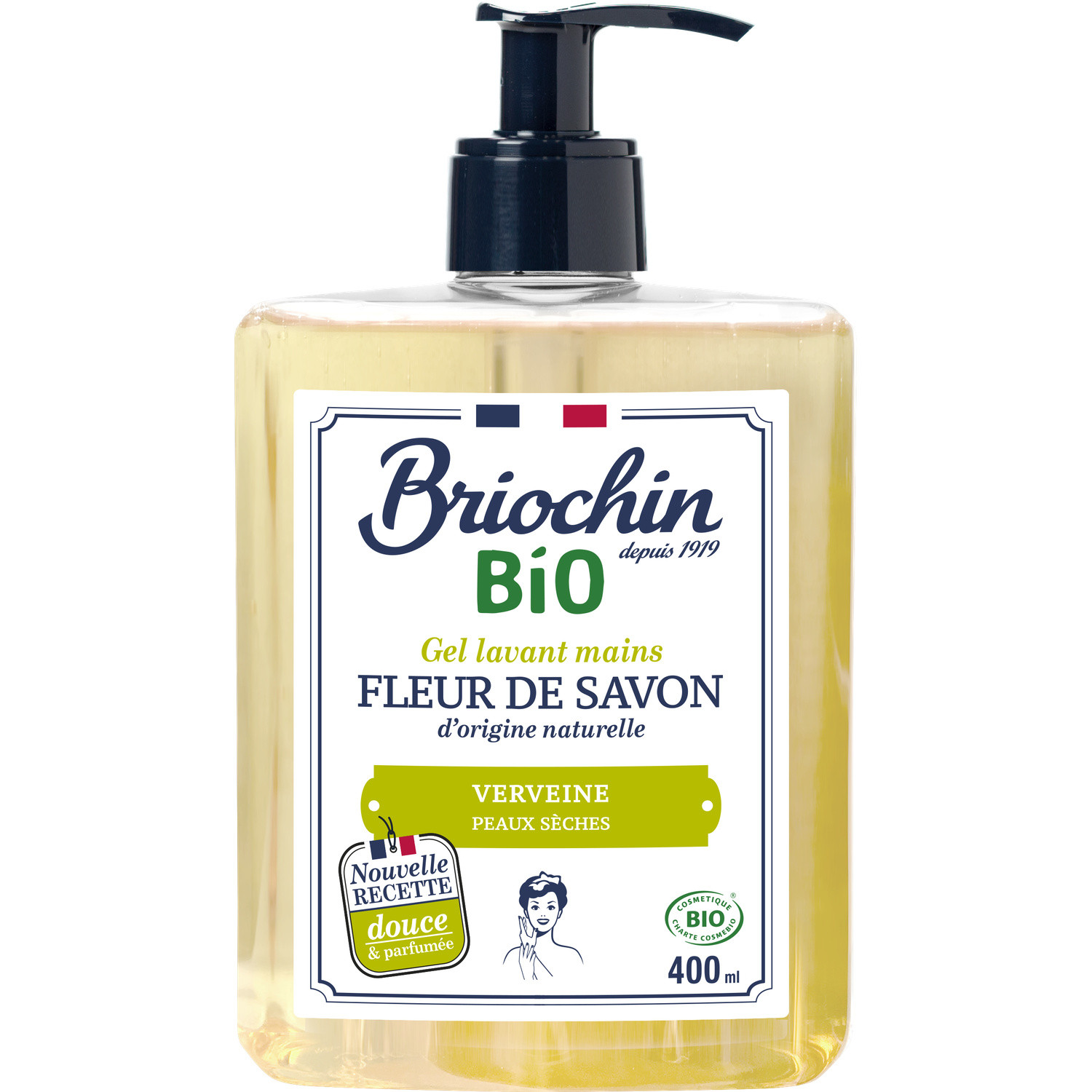 Organic Liquid Soap Verbena Briochin, Buy Online