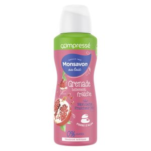 Desodorante Comprimido Alumbre - Granada - Hibisco Monsavon