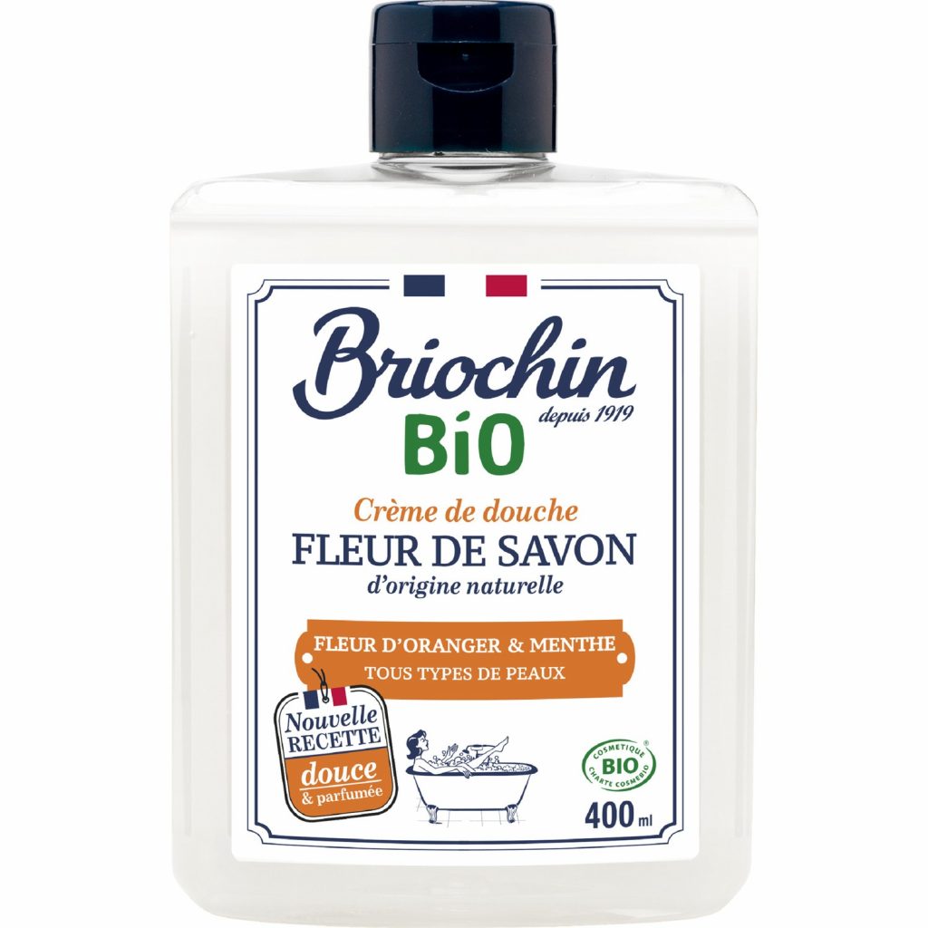Organic Orange Blossom & Mint Shower Gel Briochin Buy Online My