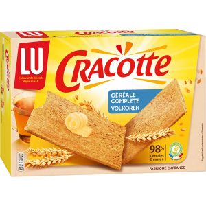 Biscottes Céréales Complètes Cracotte Lu