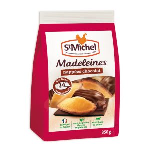 Magdalenas Bañadas En Chocolate Saint Michel