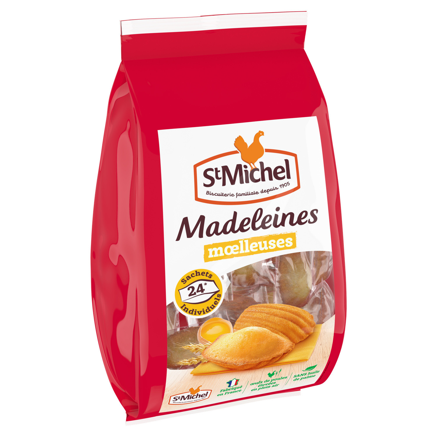 Madeleines moelleuses - Recette Cake Factory