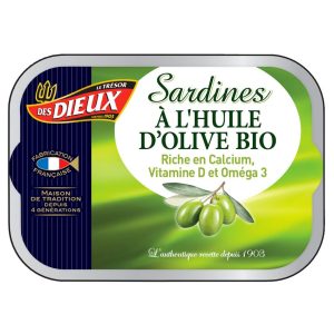 Sardinen in Olivenöl Le Trésor Des Dieux