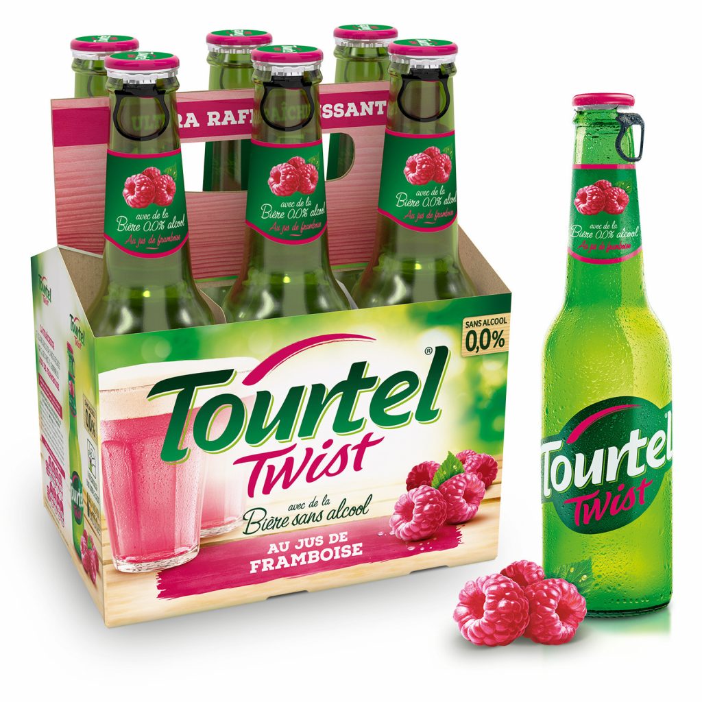 Raspberry Flavored Alcohol-Free Beer Tourtel Twist – My French Grocery
