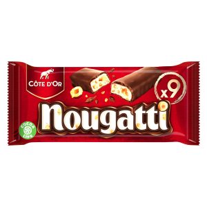 Barritas De Chocolate Con Leche & Turrón Nougatti