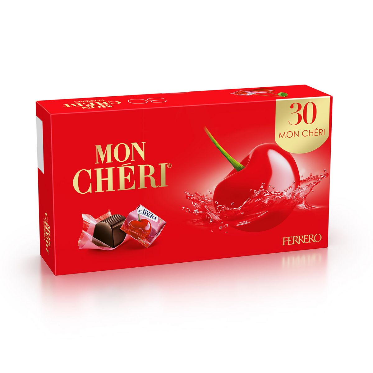  Ferrero Mon Cheri Hazelnut Chocolates 9 pieces (1),2.8 ounces  : Grocery & Gourmet Food