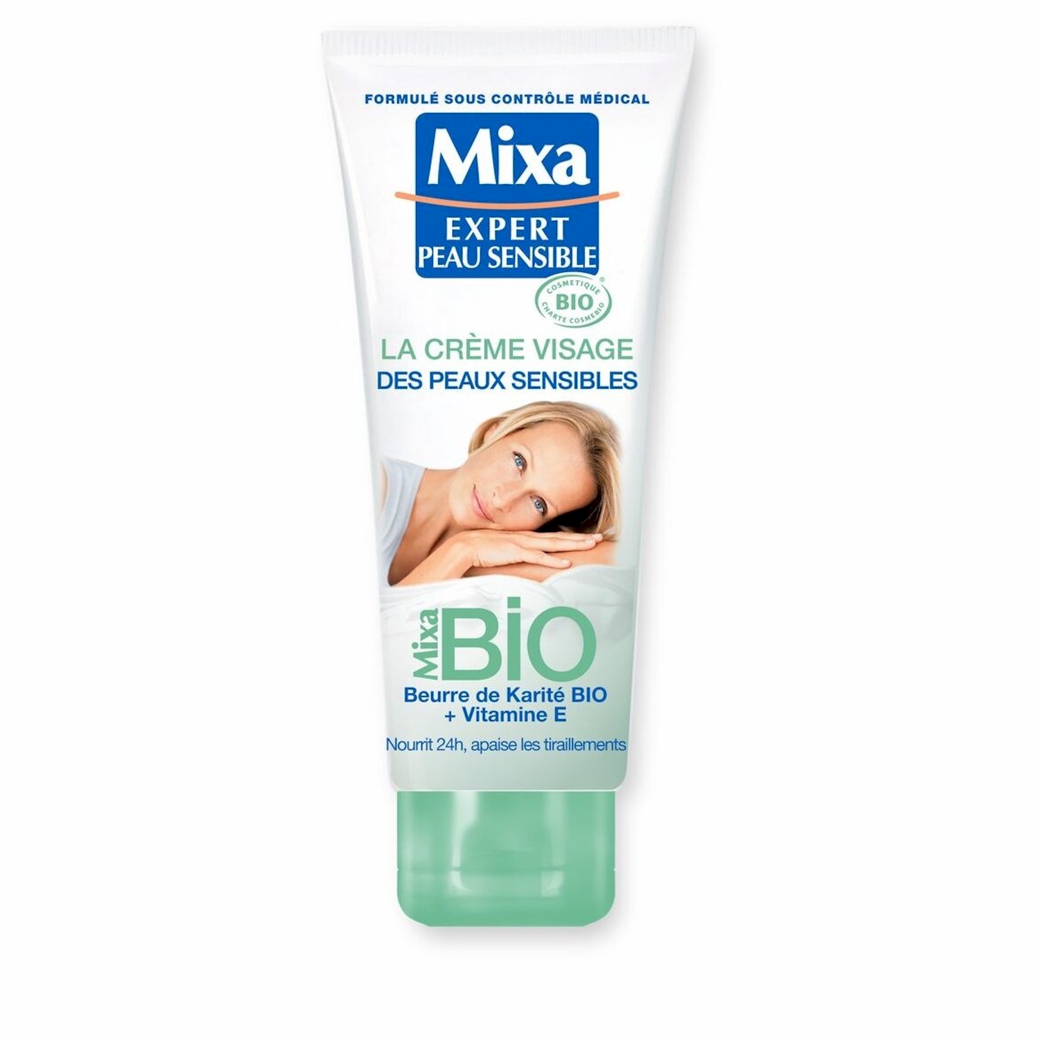 Moisturizing Sensitive Skin Face Cream Mixa, Buy Online