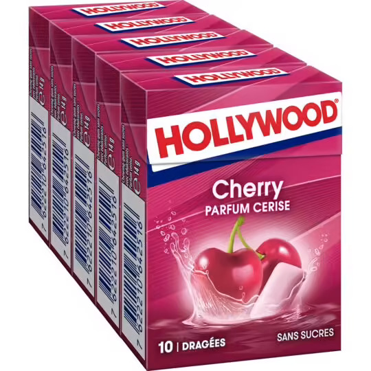 🇫🇷 11 Hollywood Chewing Gum by Cadbury France, 1.09 oz (31g)