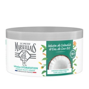 Masque Cheveux Hydratation Intense Calendula & Eau De Coco Le Petit Marseillais
