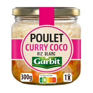 Hühnercurry / Kokosnuss & Weißer Reis Garbit
