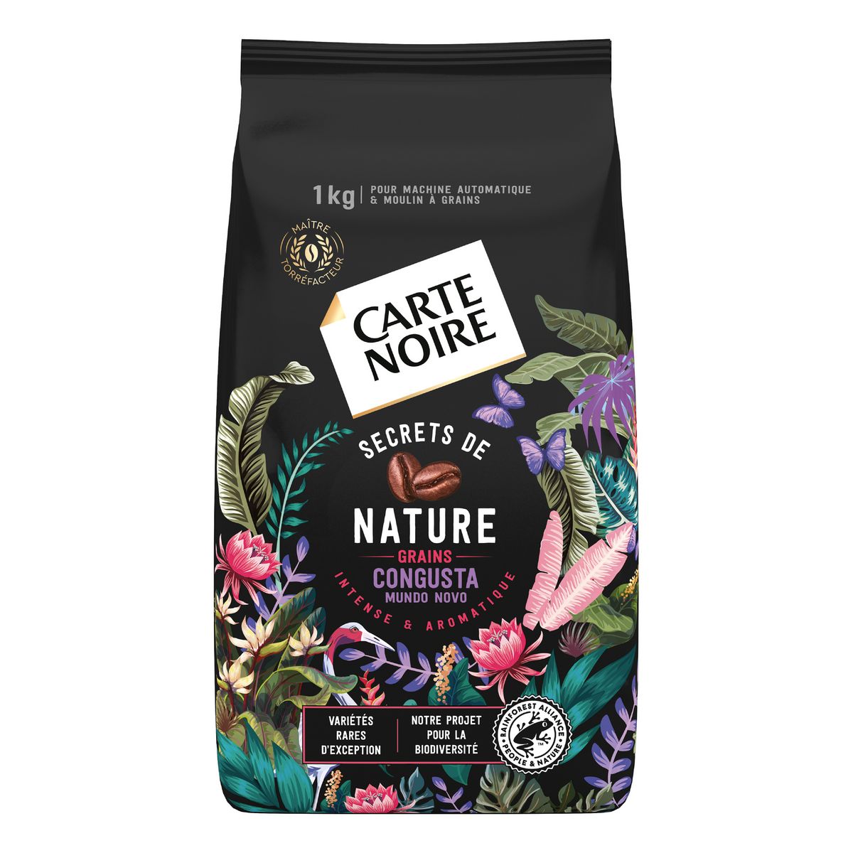 Café en grains secret de nature, Carte Noire (1 kg)