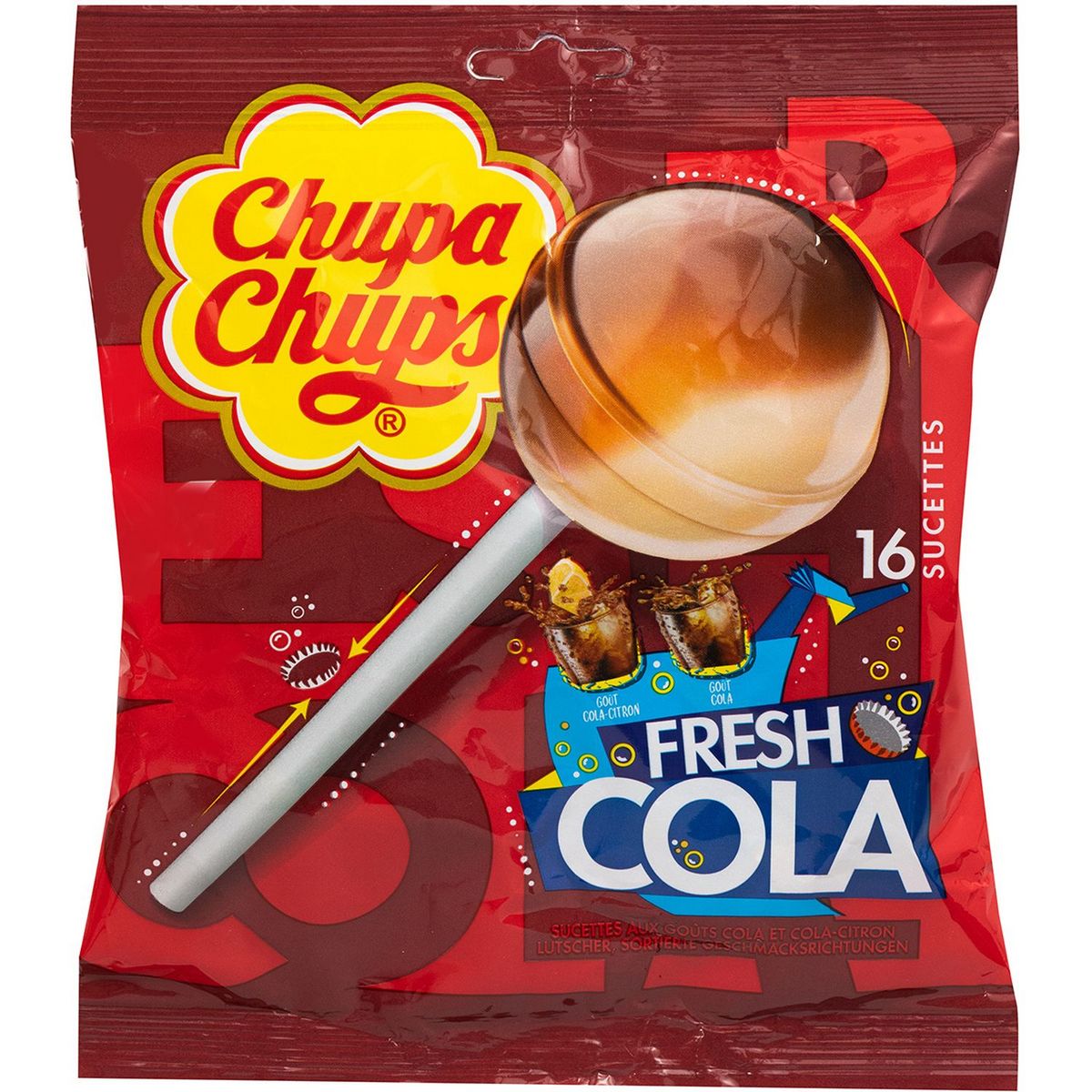 Lollipops Candy Chupa Chups Fresh Cola