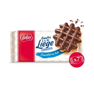 Gofres De Liège Con Chocolate Con Leche Lotus