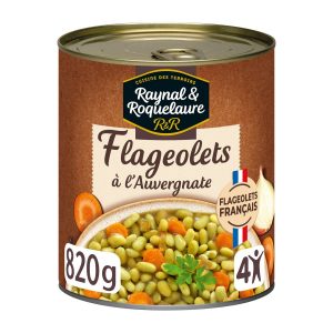 Flageolets Extra Fins Cuisinés à l'Auvergnate Raynal & Roquelaure