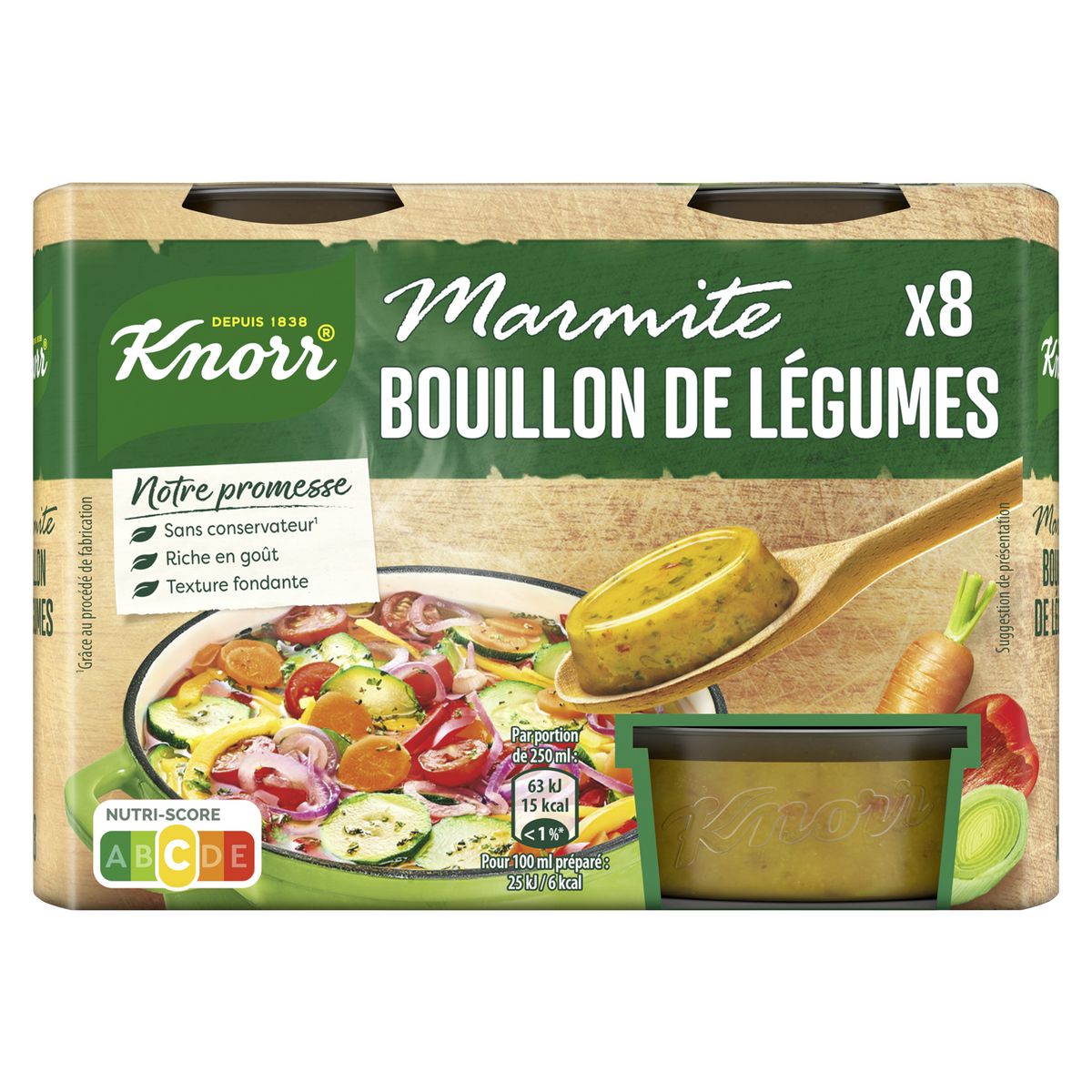 Knorr Vegetable Stock Pot | Buy Online | My French Grocery