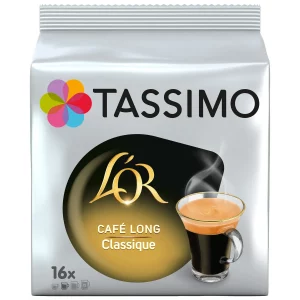Monodosis De Café Largo Clásico Tassimo L'or