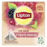 Thé Noir 5 Fruits Rouges Lipton