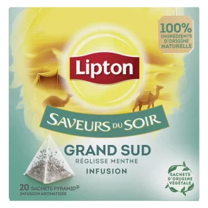 Infusion Réglisse & Menthe "Saveurs Du Soir" Lipton