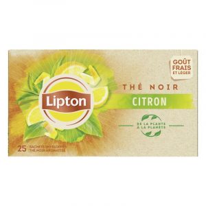 Thé Noir Citron Lipton