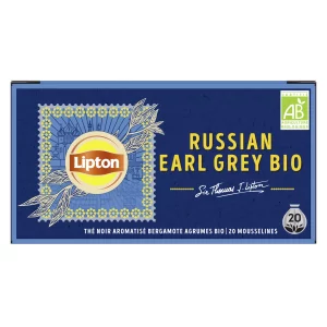 Tè Nero Russo Earl Grey Biologico Lipton