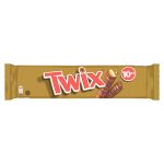 Barres Chocolatées Biscuit & Caramel Twix