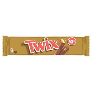 Barres Chocolatées Biscuit & Caramel Twix