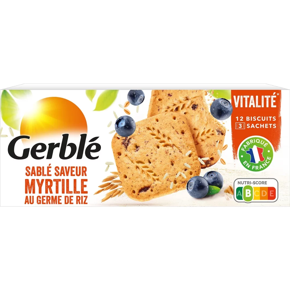 Blaubeer-Shortbread-Keks Gerblé