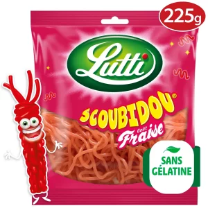 Strawberry Scoubidou Lutti