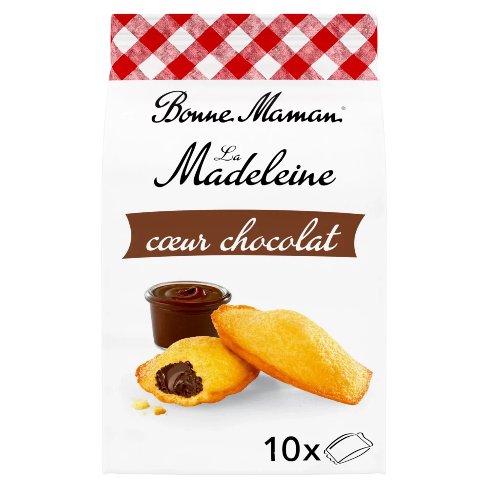 Magdalenas Con Corazón De Chocolate Bonne Maman