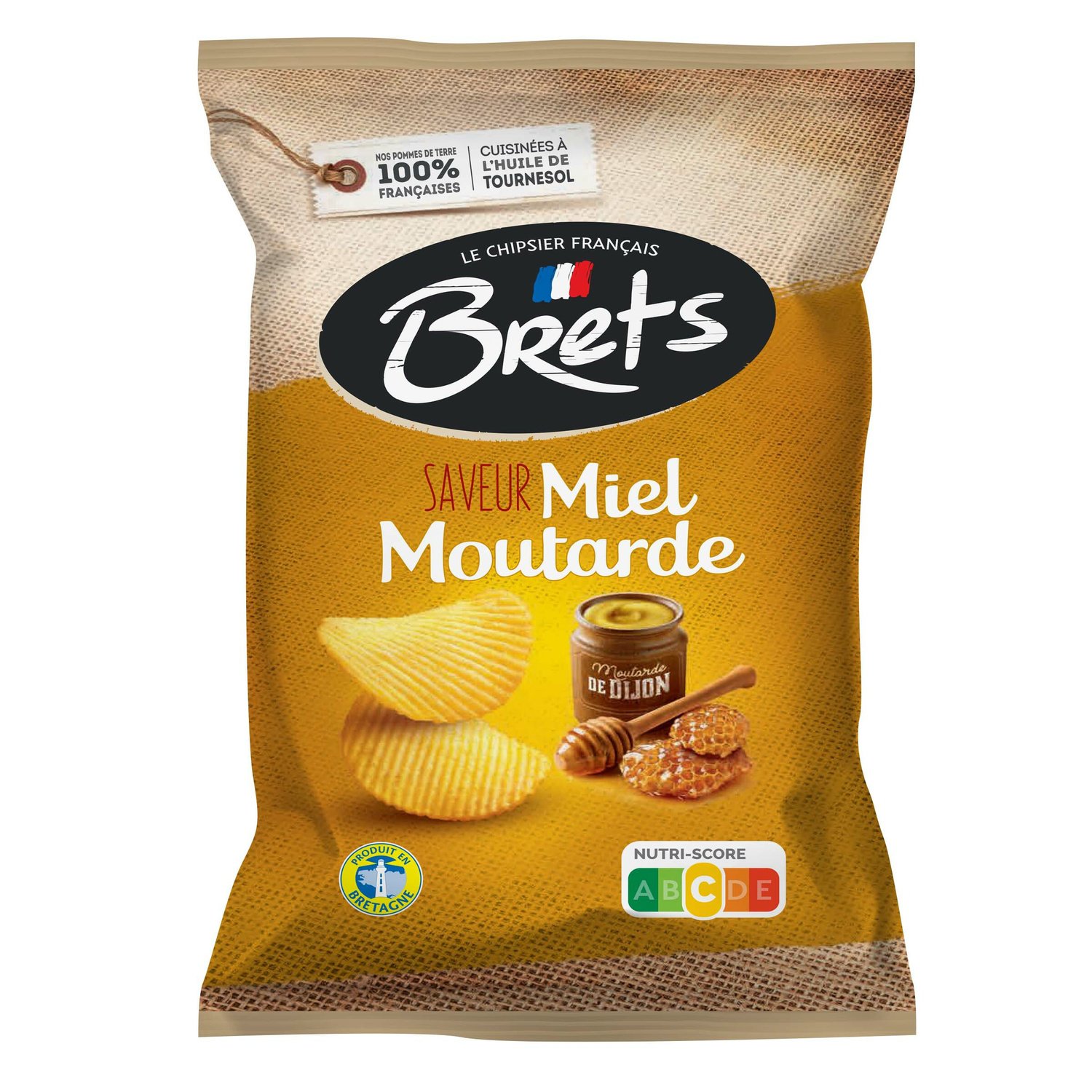 Chips Saveur Miel & Moutarde Bret's