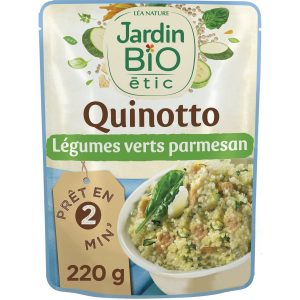 Piatto Preparato Con Quinotto, Verdure Verdi & Parmigiano