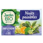 Organic Peaceful Nights Infusion Jardin Bio